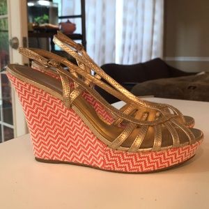 Lilly Pulitzer Wedge Heels